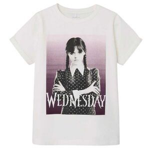 Name It Girls Wednesday Crew Neck / Black